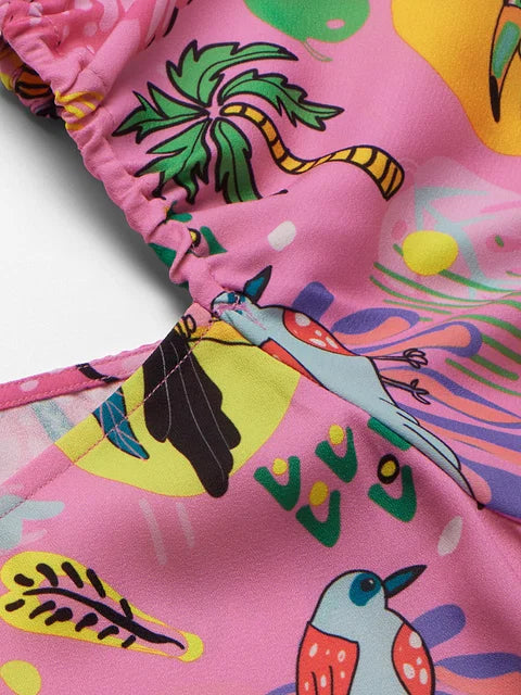 TSS Originals: Tropical Birds Pattern