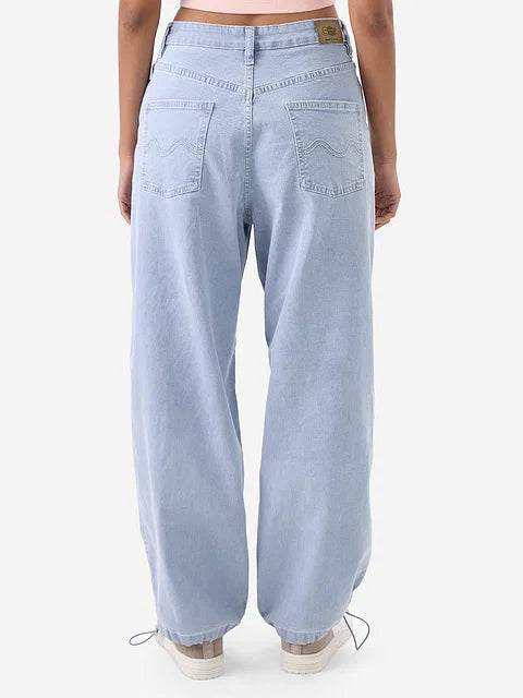 Parachute Jeans: Ice Blue bottomwear