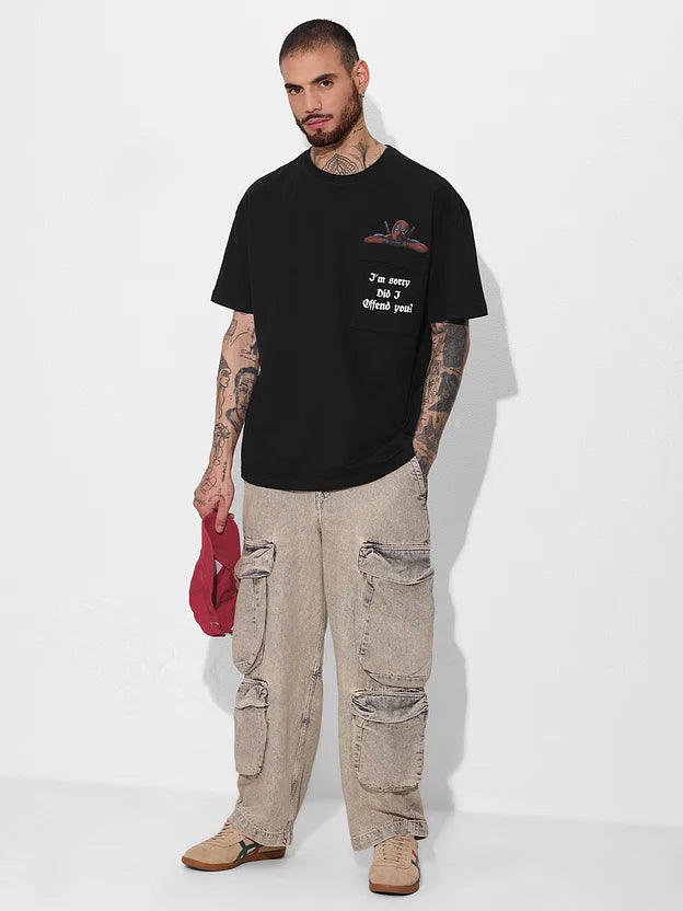 Deadpool: Pocket Pool Oversized T-Shirts