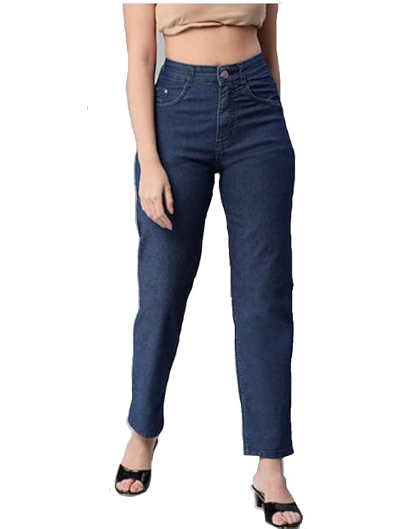 female Denim Straight Fit Jeans  bottomwear