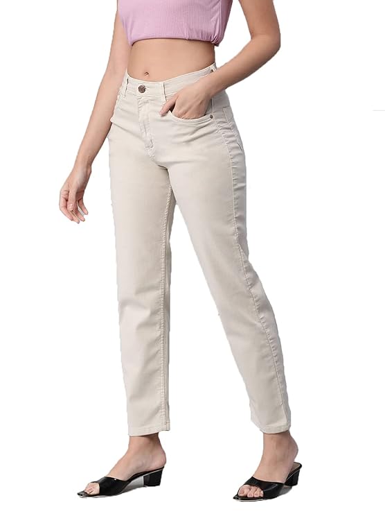 female Denim Straight Fit Jeans  bottomwear