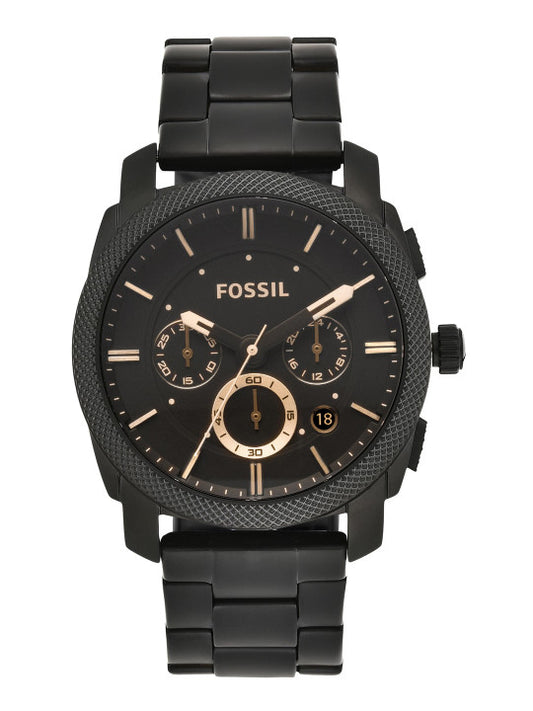 Men Quartz Black Dial Chronograph Watch FS4682